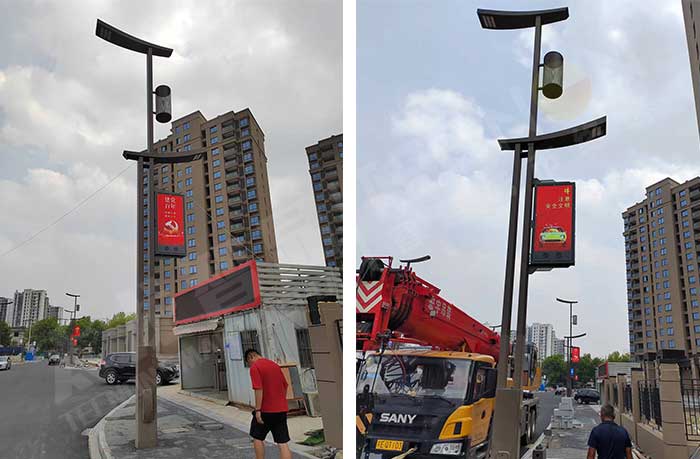 LED燈桿屏,燈桿屏 LED燈桿屏,燈桿屏