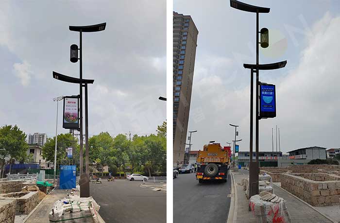 LED燈桿屏,燈桿屏 LED燈桿屏,燈桿屏